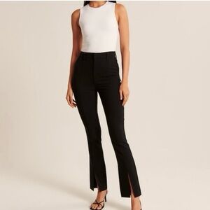 NWTAbercrombie & Fitch The Skinny Ultra High Rise Split Seam Trouser Pant Size 4